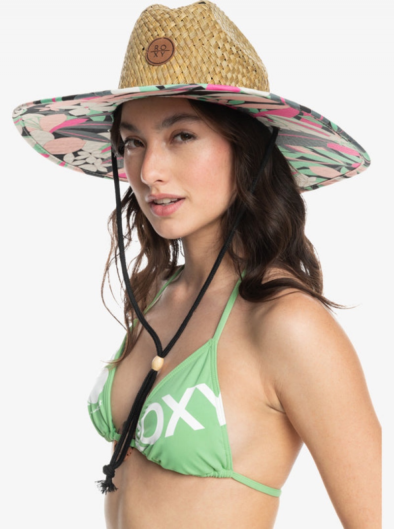 Sombreros Roxy Pina To My Colada Printed Sun | 062WOPHTX