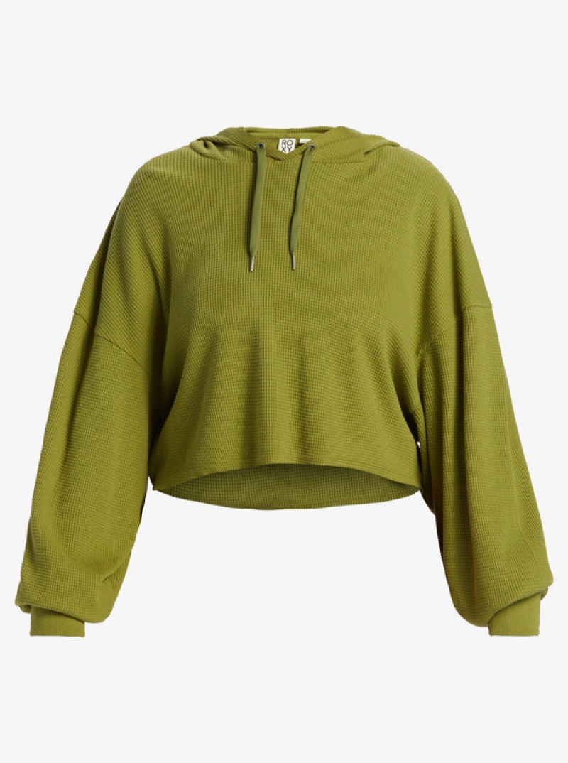 Sudadera con Capucha Roxy Chloe Kim Off Duty Crop | 594MCVUEN