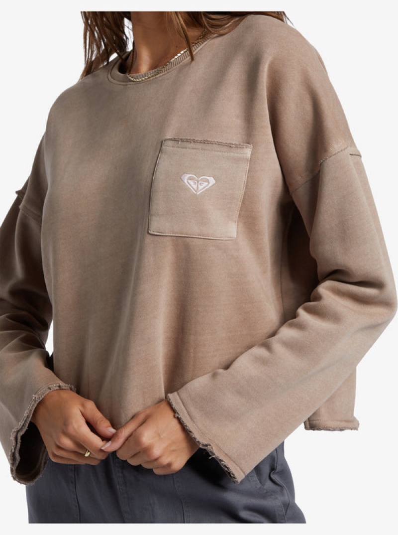 Sudadera con Capucha Roxy Doheny Crew Neck | 235GAHNMB