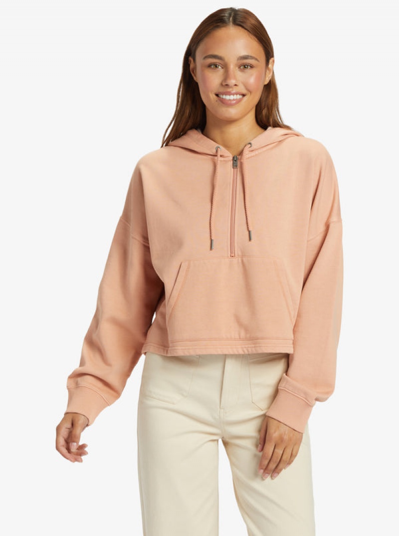 Sudadera con Capucha Roxy Drakes Cove Half-Zip | 842PLKVZF