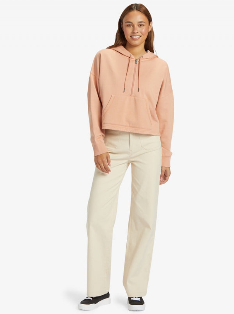 Sudadera con Capucha Roxy Drakes Cove Half-Zip | 842PLKVZF