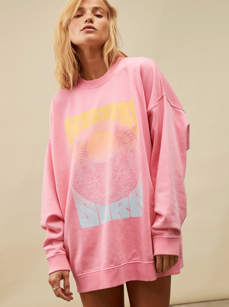 Sudadera con Capucha Roxy Lineup Oversized | 716JPXLEB