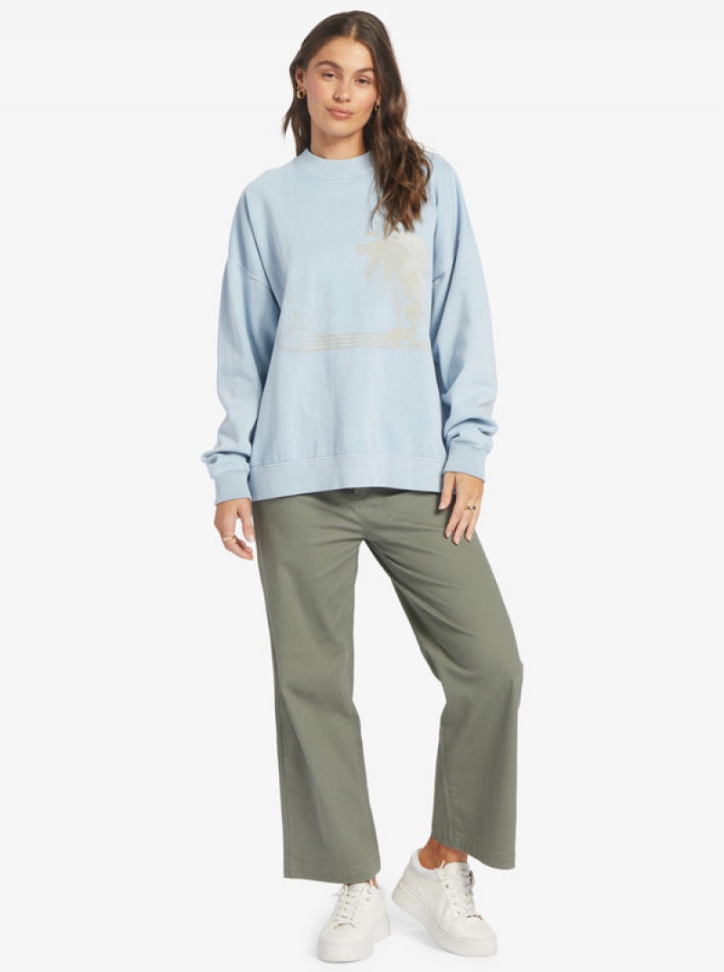 Sudadera con Capucha Roxy Lineup Oversized | 904QWNUPX