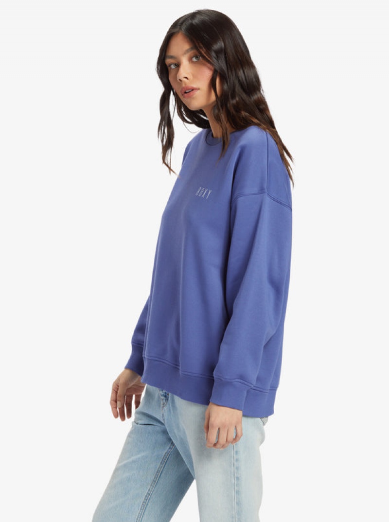 Sudadera con Capucha Roxy Morning Hike Crew Neck | 675HTMBNY