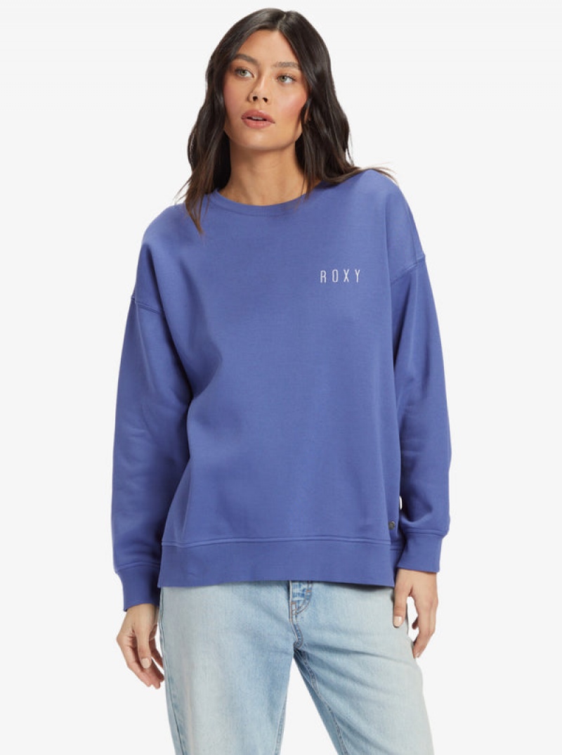 Sudadera con Capucha Roxy Morning Hike Crew Neck | 675HTMBNY