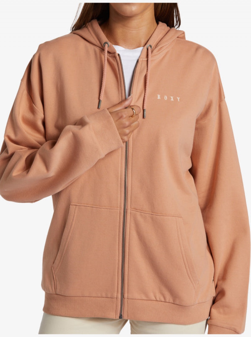 Sudadera con Capucha Roxy Oversized Evening Hike | 586SGVWUJ