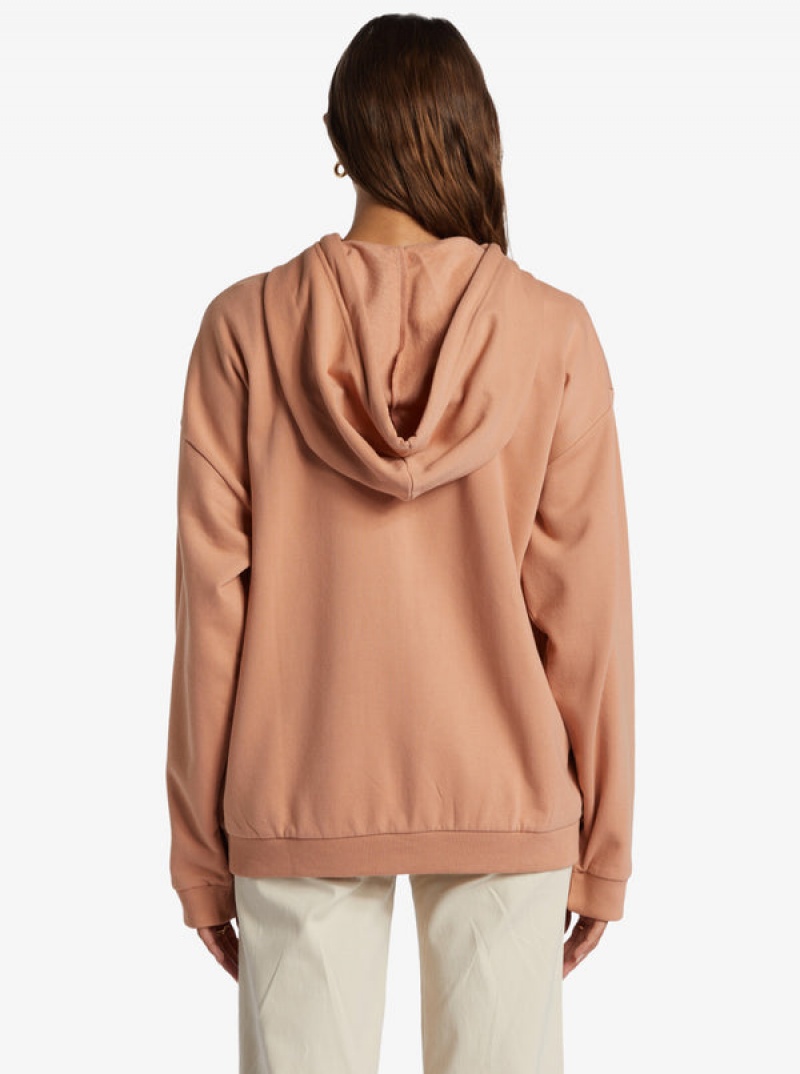 Sudadera con Capucha Roxy Oversized Evening Hike | 586SGVWUJ