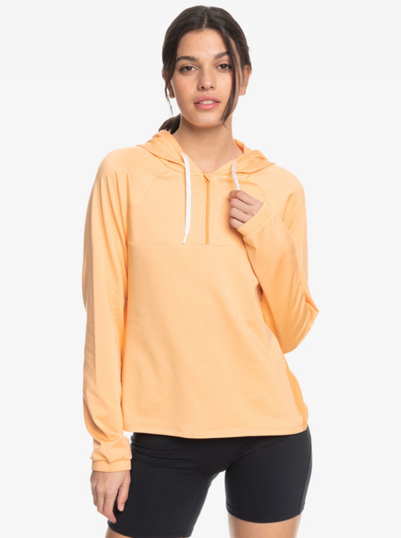 Sudadera con Capucha Roxy Pure Pursuit Mesh Encapuchado | 521EBVCNP