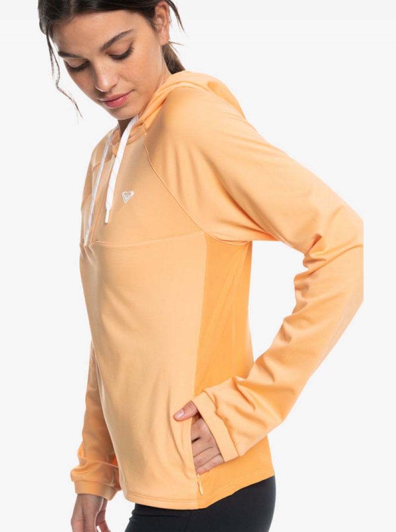 Sudadera con Capucha Roxy Pure Pursuit Mesh Encapuchado | 521EBVCNP