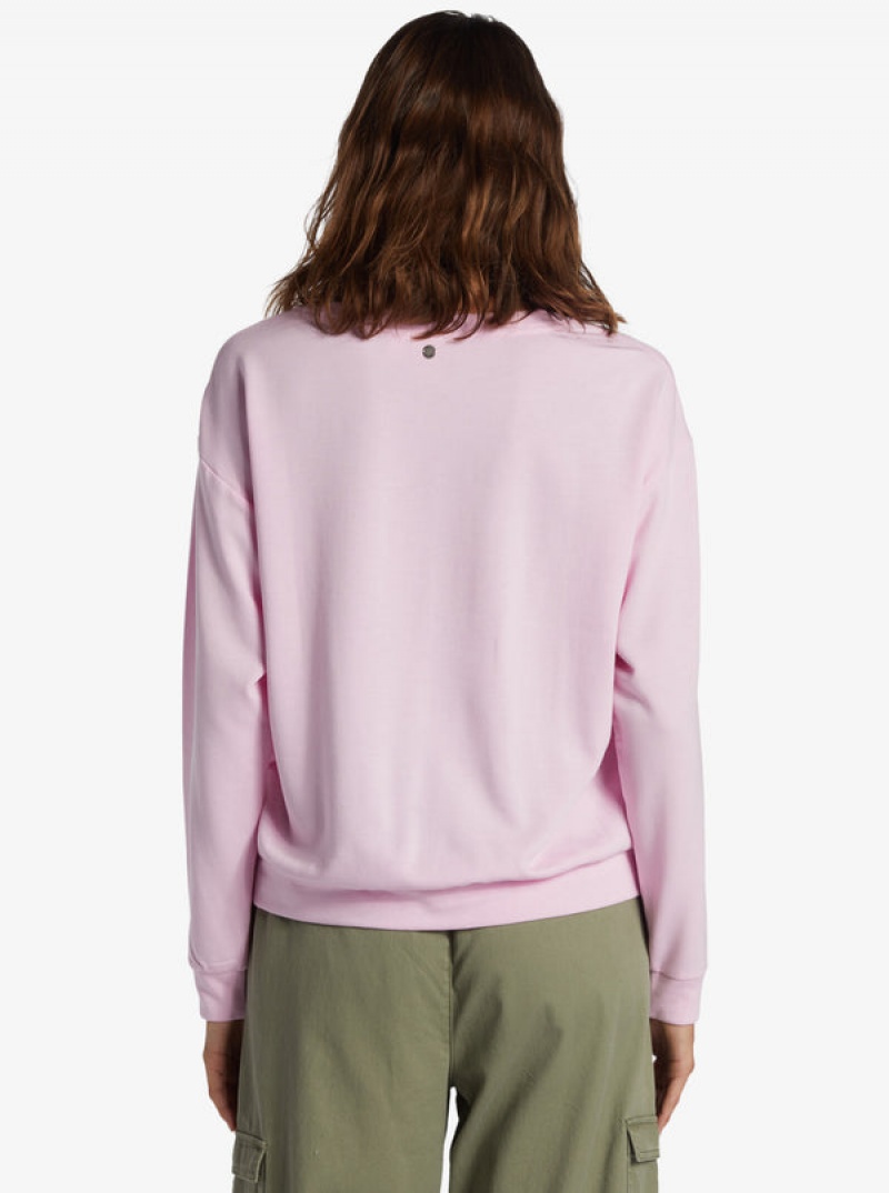 Sudadera con Capucha Roxy Surfing By Moonlight Crew Neck | 835KNGDIO