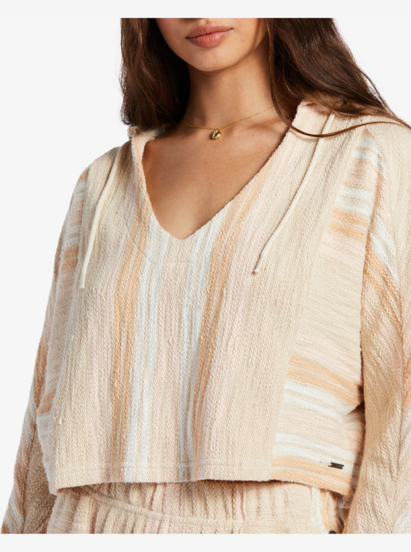 Sudadera con Capucha Roxy Todos Santos Poncho Estilo | 508OTJLNY