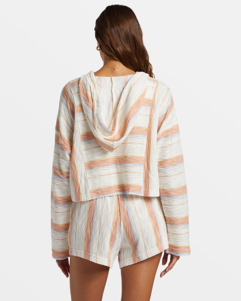 Sudadera con Capucha Roxy Todos Santos Poncho Estilo | 824AREYIX