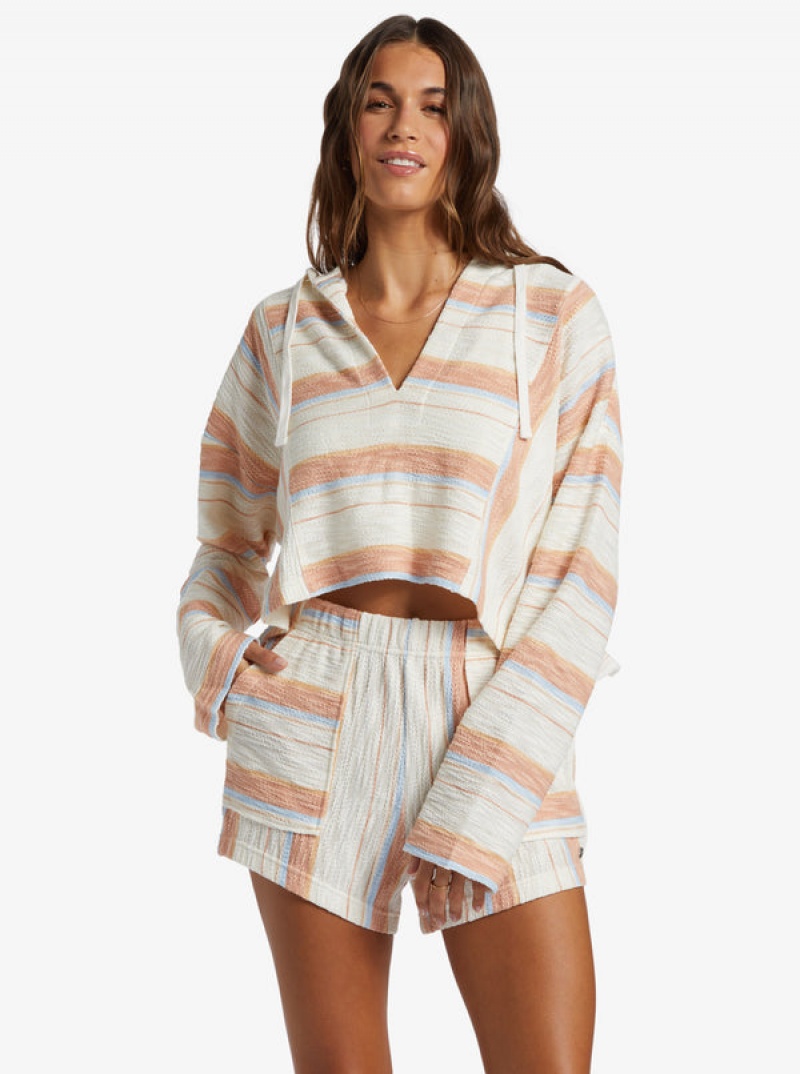 Sudadera con Capucha Roxy Todos Santos Poncho Estilo | 824AREYIX