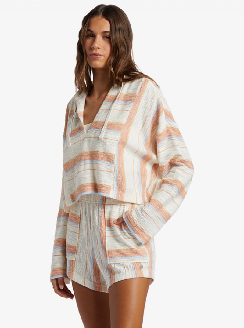 Sudadera con Capucha Roxy Todos Santos Poncho Estilo | 824AREYIX