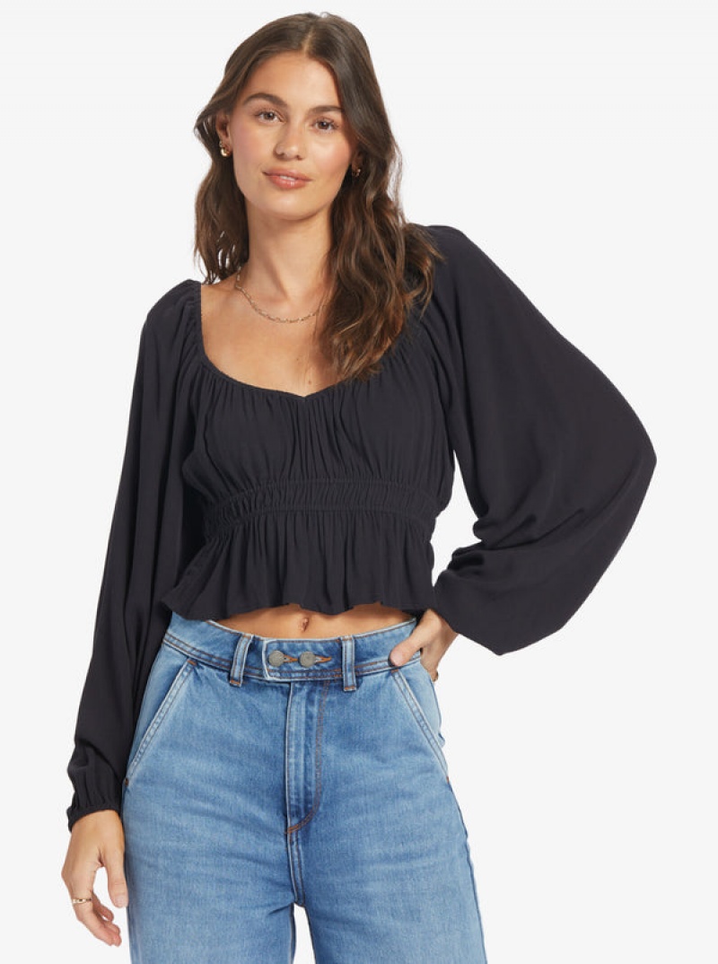 Tops Roxy Cool Winds Woven Woven | 902TQJDFZ