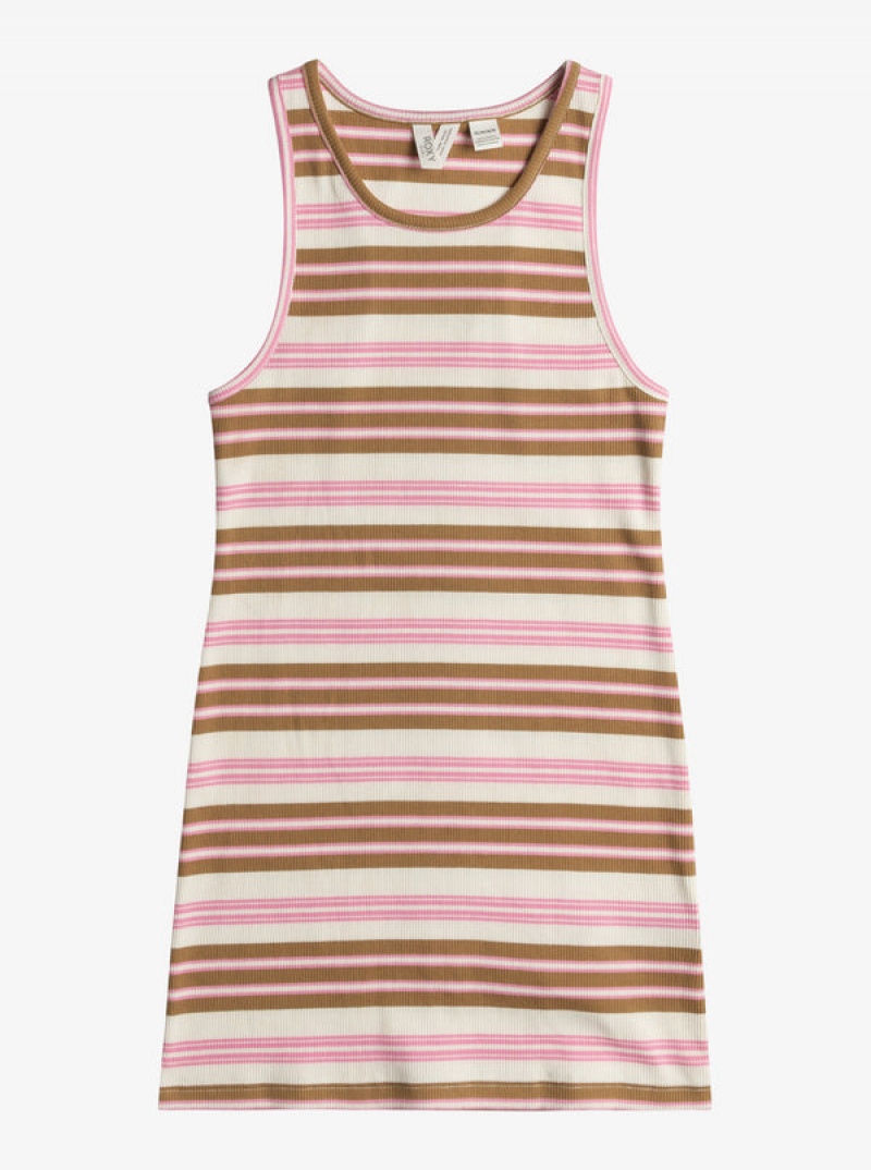 Vestido Roxy What Should I Do Stripe Niña | 931FGTSQE