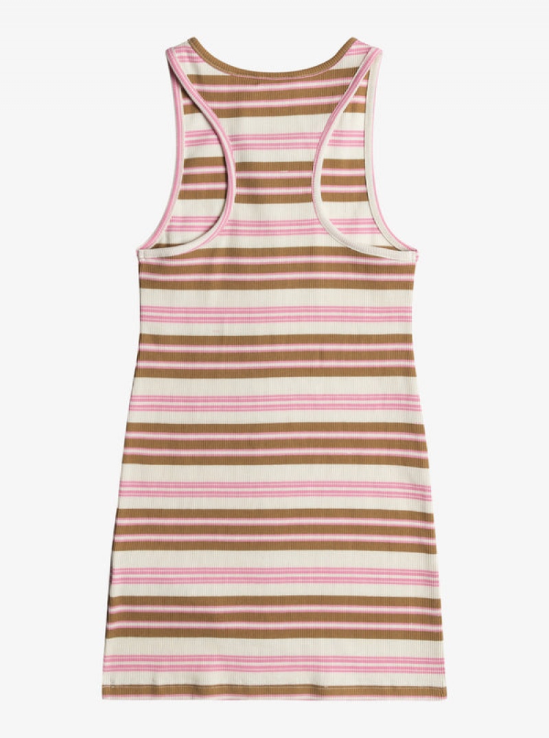 Vestido Roxy What Should I Do Stripe Niña | 931FGTSQE